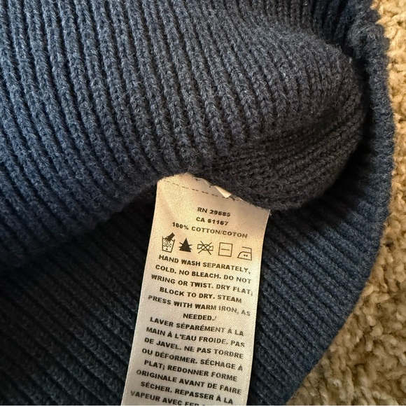 Navy Pendleton Sweater - Picture 3 of 3